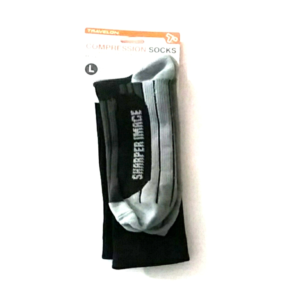 New Travelon Shaper Image Compression Socks